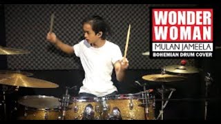 Download lagu Mulan Jamella - Wonder Woman || Drum Cover by Bohemian Drums in 2020 mp3