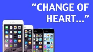 iPhone 6 screen size "Change of Heart"