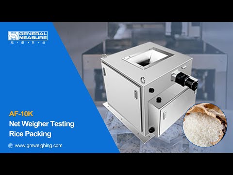 AF-10K Packing Scale with Rice Test