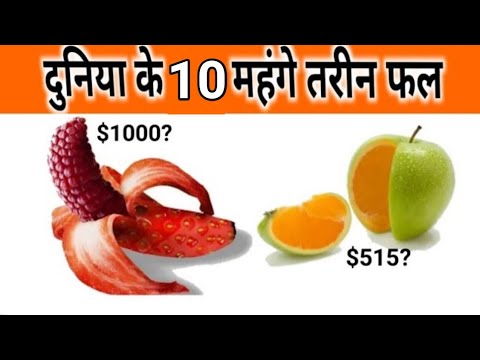 दुनिया के 10 सबसे महंगे फल | The World's 10 Most Expensive Fruits | Hindi / Urdu