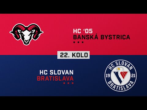 22.kolo HC 05 Banská Bystrica - HC Slovan Bratislava HIGHLIGHTS