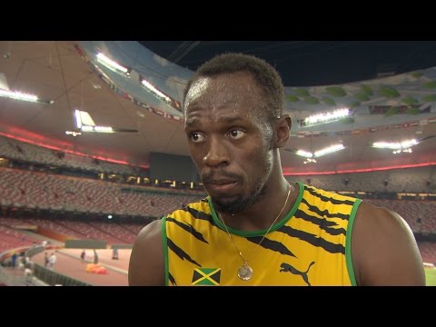 Usain Bolt's 200m Gold Medal Interview | IAAF World Championships Beijing 2015