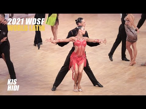 Hidi Balazs - Kis Violetta, HUN | 2021 WDSF World LAT | Pforzheim | R2 R