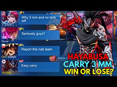 THIS IS HOW YOU CARRY 3 MM IN RANK WITH HAYABUSA 2022 EDITION!