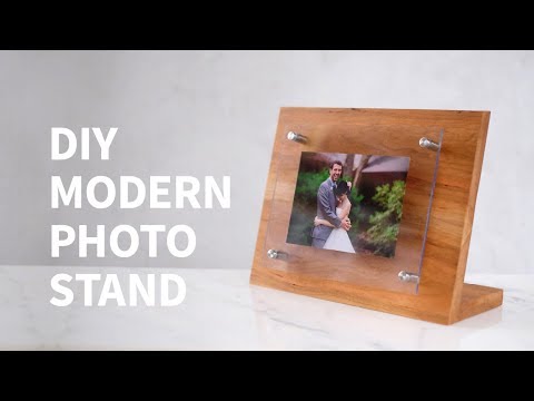 Acrylic wall mounted photo frame, for gift