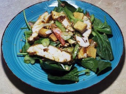 Asian American Bbq Chicken Salad (part 6 of 7)