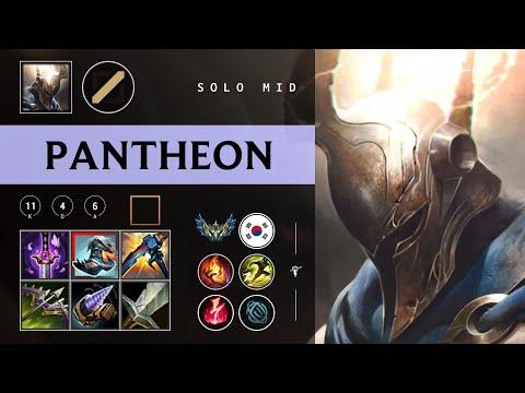 Pantheon Mid vs Yone - KR Challenger Patch 26.03