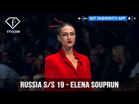 Elena Souprun Mercedes Benz Fashion Week Russia S/S 2019 | FashionTV | FTV