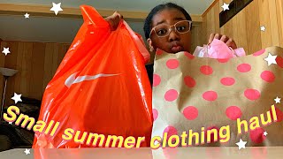 Small summer clothing haul !!