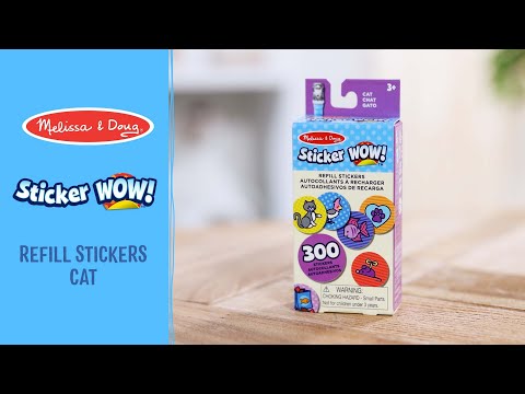 STICKER WOW CAT