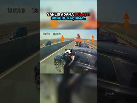 Mercedes Sürücüsü, Yanlış Tırcıya Bulaştı 😳 #shorts