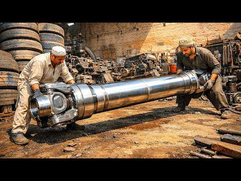 Pakistani Truck Parts Repair with a Master Mechanic Amazing Restoration