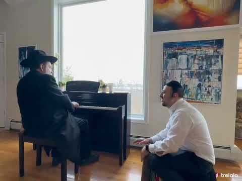 Watch this 2 Legands Lipa Shmeltzer and Mona Rosenblum working on a new project
