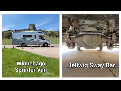 Sprinter Van Hellwig Sway Bar Install | Winnebago View Navion