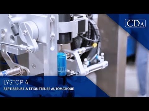 Étiqueteuse sertisseuse automatique de bouteilles de vin Lystop 4