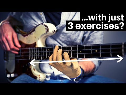 Master the ENTIRE bass neck with only 3 SIMPLE exercises