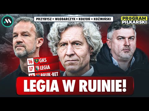 LEGIA W RUINIE! POWODY UPADKU, WYZWANIA PRZED PAPSZUNEM? | PROGRAM PIŁKARSKI