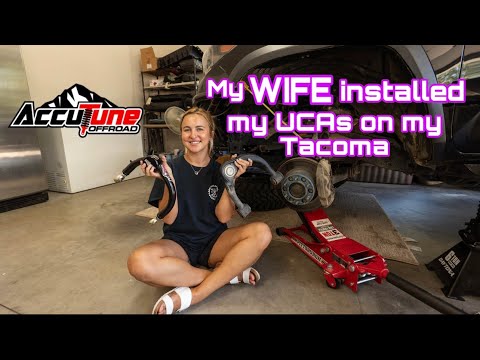 Upper Control Arm Installation on a Tacoma (Accutune UCAs)