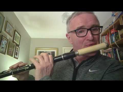 Antique Flute , Ivory head - Image 2
