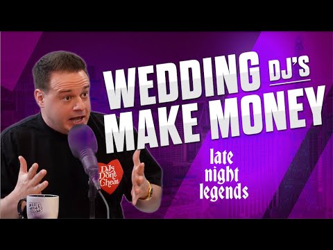 WEDDING DJ'S MAKE MONEY! - LATE NIGHT LEGENDS PODCAST Ep. 6 - Nick Spinelli