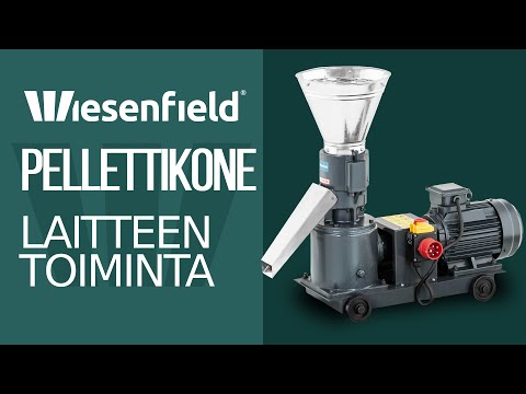 video - Kakkoslaatu Pellettikone - enintään 100 kg/h - Ø 120 mm