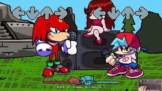 Cover art for fnf vs knuckles? chuckle fc 4k