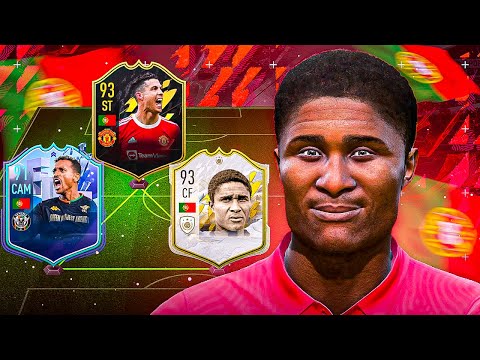 RANK 1 WITH THE PORTUGUESE TRIO! 🇵🇹 FUT CHAMPS HIGHLIGHTS - FIFA 22 Ultimate Team