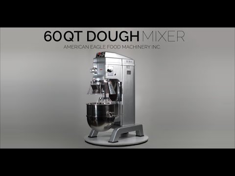 American Eagle AE-80N4A Floor Model 80 qt Planetary Mixer with Timer, #12 HUB, 4-Speed, 3 hp 2 image