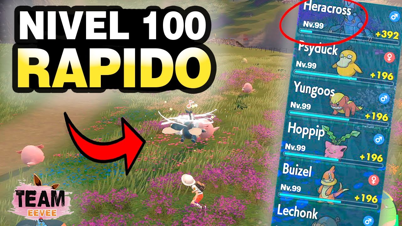 Watch ? ¡Cómo SUBIR AL NIVEL 100 RÁPIDO en Pokémon Escarlata y Púrpura! Now ? ¡Cómo SUBIR AL NIVEL 100 RÁPIDO en Pokémon Escarlata y Púrpura!
