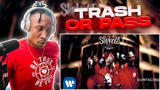 First REACTION to " Rock Music" Slipknot ( Surfacing )