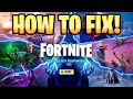 Why Is Fortnite Servers Down How To Fix Fortnite Servers Not Responding