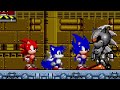 Red Sonic And Blue Tails