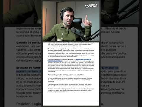 🚨¡EL PROYECTO VECINAL QUE DEJA EN EVIDENCIA LAINCOMPETENCIA MUNICIPAL EN VILLA MARÍA!