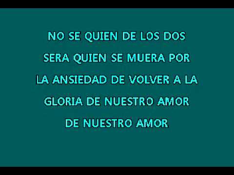 Diego Verdaguer   Quien De Los Dos Sera Karaoke