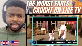 Brit Reacts To THE FUNNIEST FARTS CAUGHT ON LIVE TV!