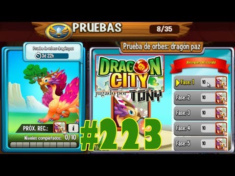 Dragon City "Capítulo 223 - Prueba de Orbes: Dragón Paz" por Tony