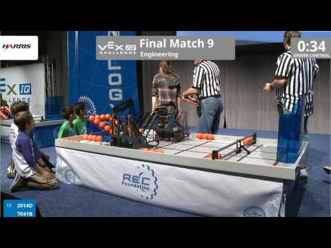 VEX Worlds 2016 - VEXIQ Elementary School - Finals 9 (2014D 7041B) 152