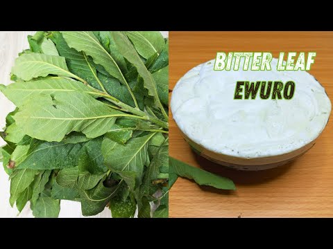 HOW TO PREPARE BITTER LEAF JUICE |EASY AND PERFECT WAY TO EXTRACT BITTER LEAF JUICE