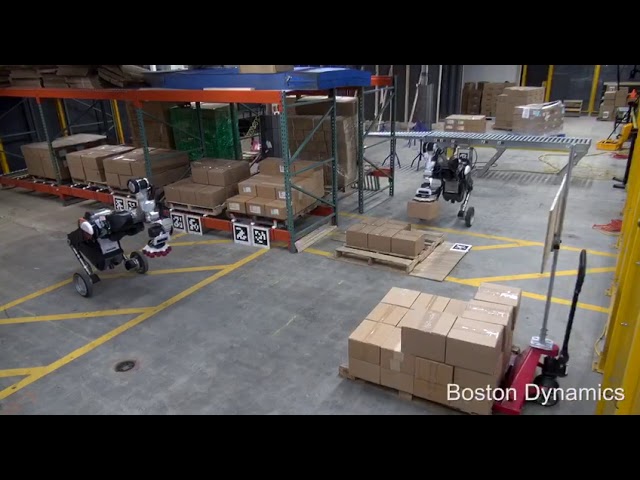 Новейший робот-грузчик от Boston Dynamics
