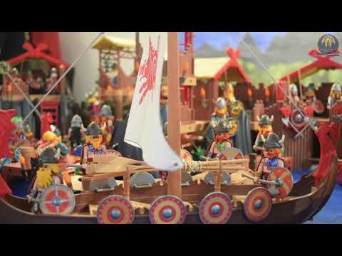 playmobil diorama The Final Confrontation In The North