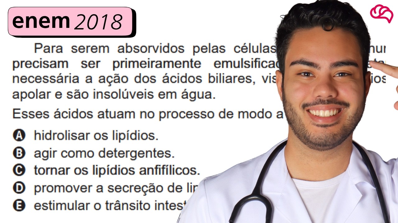Resolução em Vídeo — Questão 96 ENEM 2018