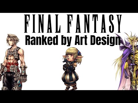Ranking Final Fantasy Games by Art Design (MMOs and Tactics Included)