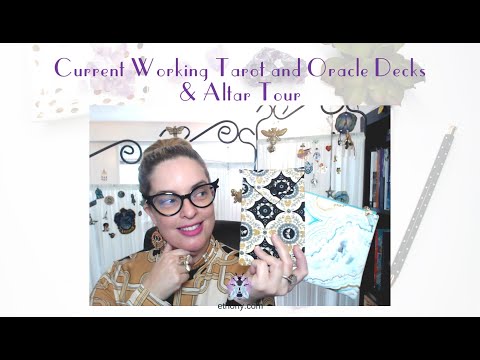 Thumbnail for Current Working Tarot and Oracle Decks and Altar Tour