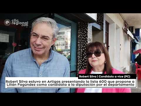 ROBERT SILVA PRESENTÓ A LILIÁN FAGÚNDEZ PARA LA DIPUTACIÓN POR LA 600