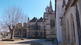 preview picture of video 'O Mosteiro da batalha The Monastery of Battle Portugal'