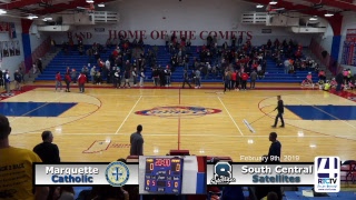IHSAA Class 1A Girls Basketball Regional #13 @ Caston - South Central vs Marquette