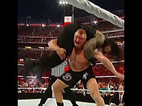 (Brock Lesnar Vs Roman Reigns) "Faded" Edit! 🥹 | WWE Title Match At Wrestlemania 31 #wwe #shorts