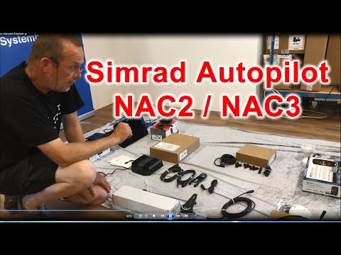 Simrad autopilot NAC-2 and NAC-3 with accessories from Busse Yachtshop.