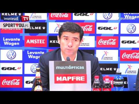 Marcelino: "Hubo un partido hasta el minuto 12 y otro después"