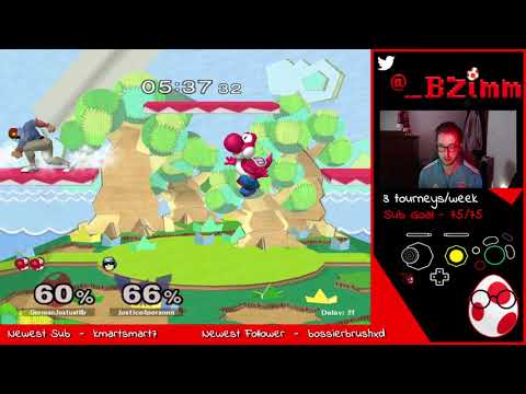 FLFN - BZimm (Yoshi) vs justiceforpersona (Captain Falcon) - Pool B1 WR2